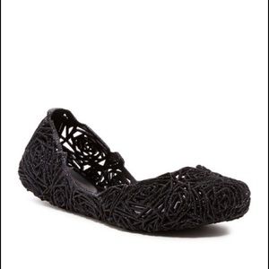 NEW Melissa Campana Fitas II Caged Jelly Flats